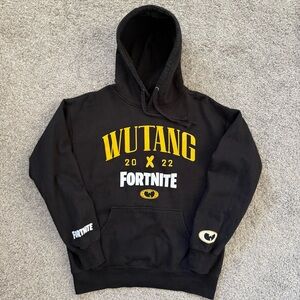 🔴Wu-Tang Sweater Size Large WuTang X Fortnite Hoodie Rare Gza Rza